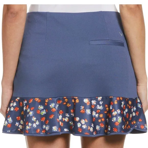 Callaway TrueSculpt Floral Block Flounce Hem Golf Skort (NWT) - Picture 3 of 15